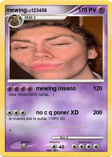 Pokemon mewing