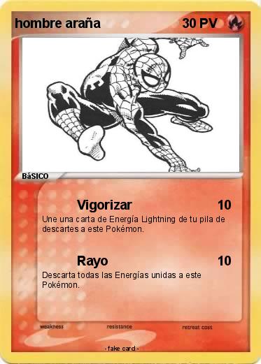 Pokemon hombre araña