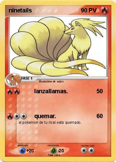 Pokemon ninetails