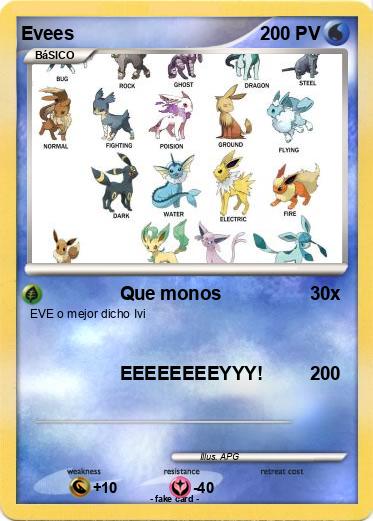Pokemon Evees