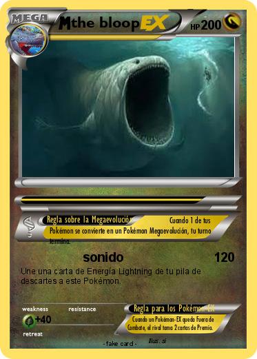 Pokemon the bloop