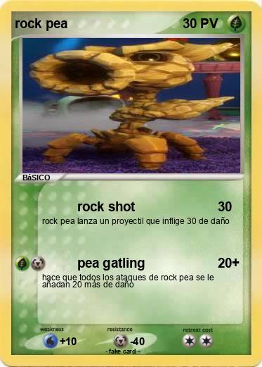 Pokemon rock pea