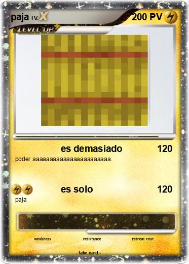 Pokemon paja