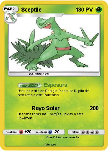 Pokemon Sceptile