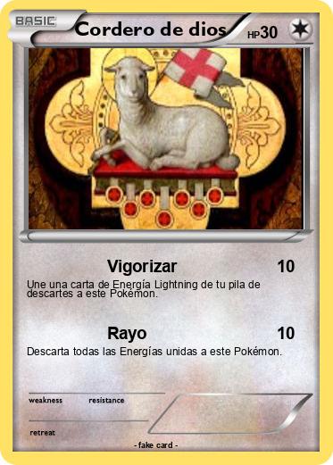 Pokemon Cordero de dios