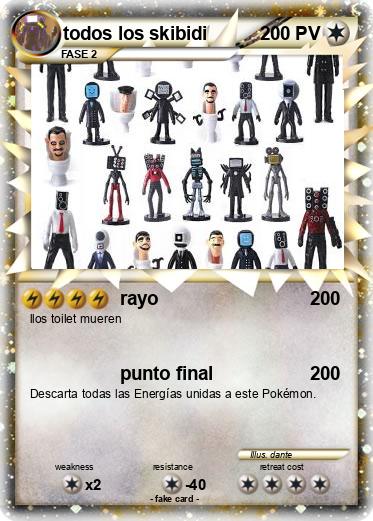 Pokemon todos los skibidi
