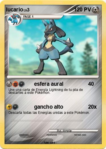 Pokemon lucario
