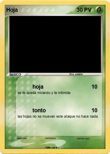 Pokemon Hoja
