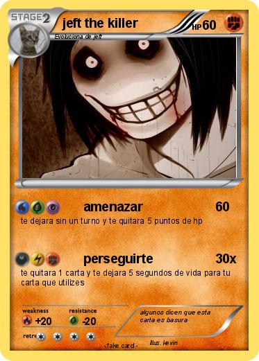 Pokemon jeft the killer