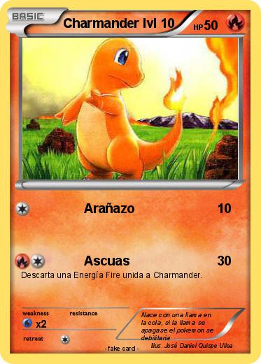 Pokemon Charmander lvl 10