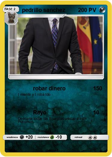 Pokemon pedrillo sanchez