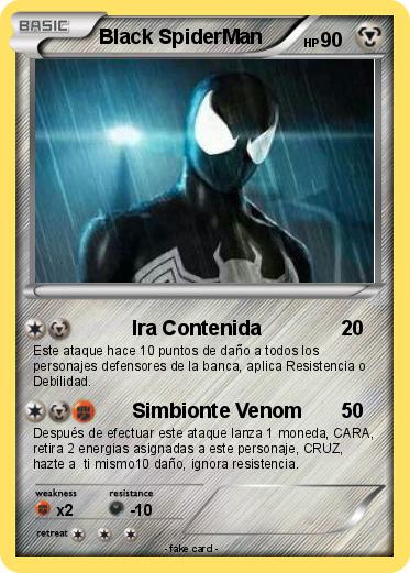 Pokemon Black SpiderMan