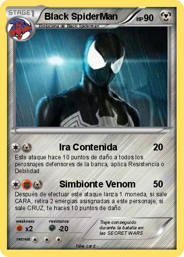 Pokemon Black SpiderMan