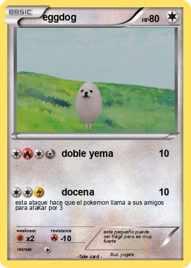 Pokemon eggdog