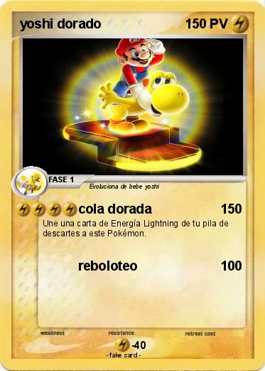 Pokemon yoshi dorado