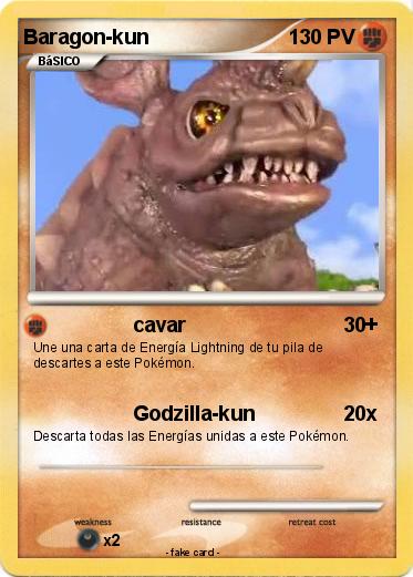 Pokemon Baragon-kun