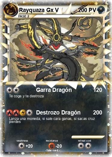 Pokemon Rayquaza Gx V