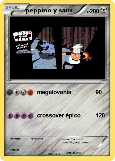 Pokemon peppino y sans