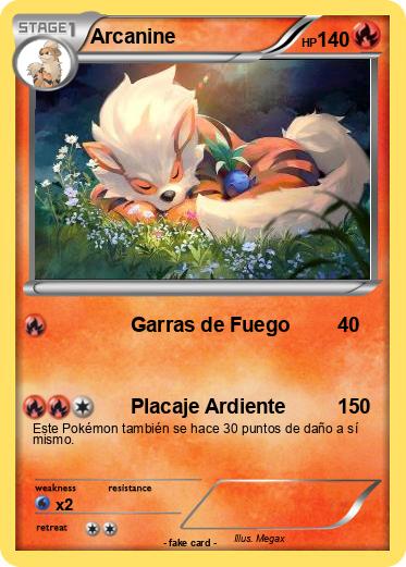 Pokemon Arcanine