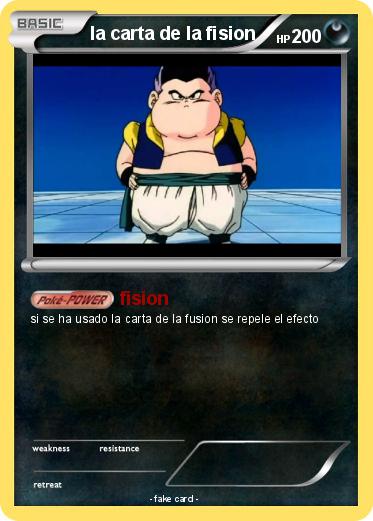 Pokemon la carta de la fision