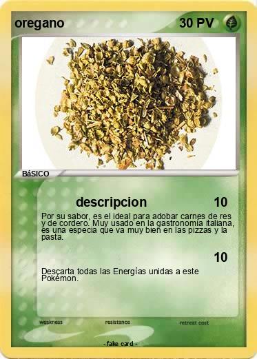 Pokemon oregano