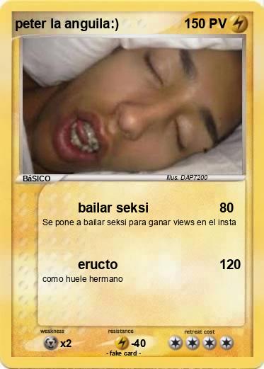 Pokemon peter la anguila:)