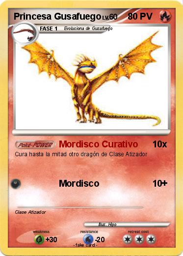 Pokemon Princesa Gusafuego