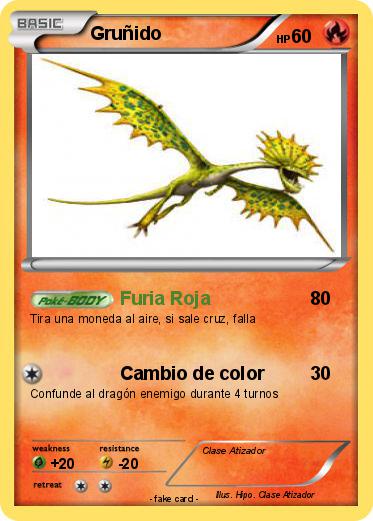 Pokemon Gruñido