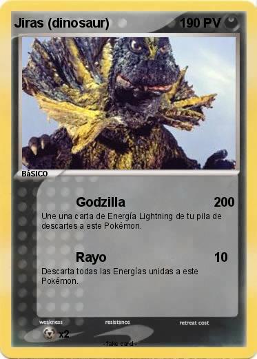 Pokemon Jiras (dinosaur)