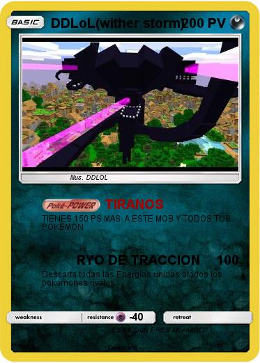 Pokemon DDLoL(wither storm)