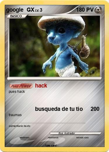 Pokemon google  GX