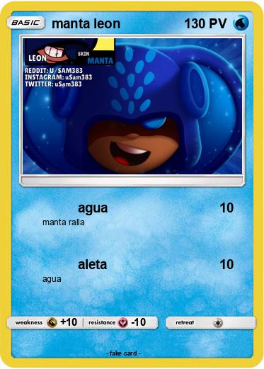 Pokemon manta leon