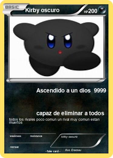 Pokemon Kirby oscuro