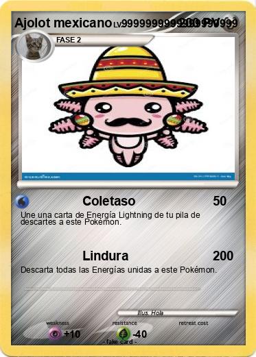 Pokemon Ajolot mexicano