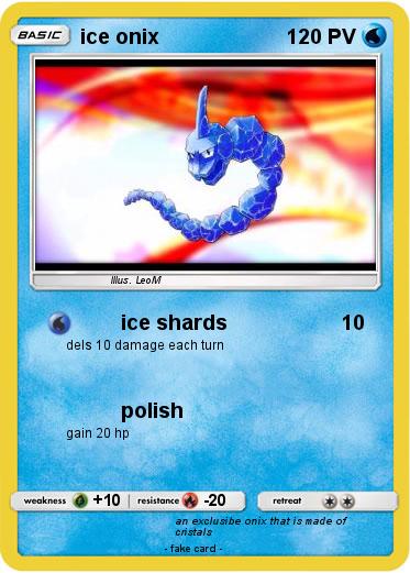 Pokemon ice onix