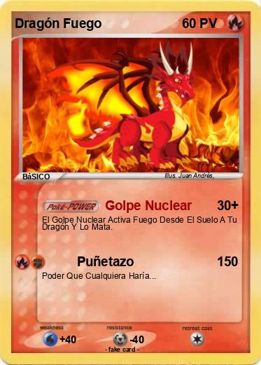 Pokemon Dragón Fuego