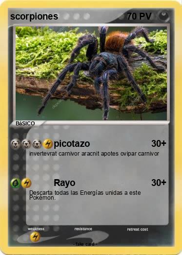 Pokemon scorpiones
