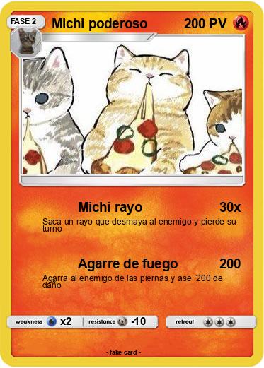 Pokemon Michi poderoso