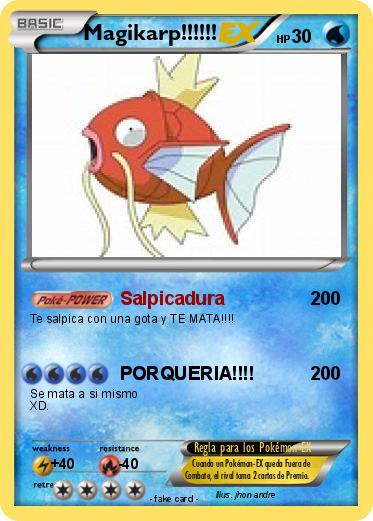 Pokemon Magikarp!!!!!!