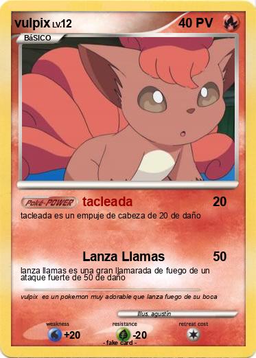 Pokemon vulpix