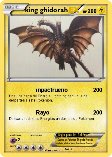 Pokemon king ghidorah