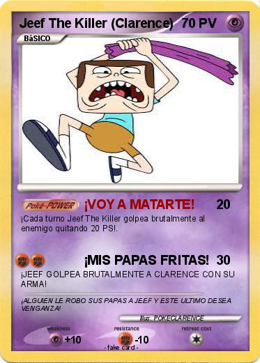 Pokemon Jeef The Killer (Clarence)