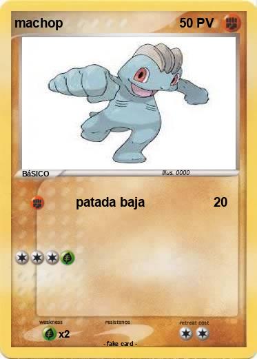Pokemon machop