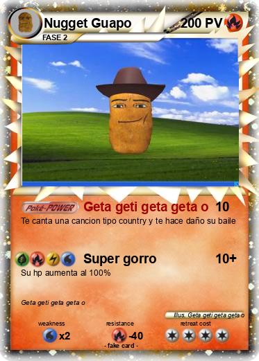 Pokemon Nugget Guapo