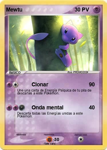 Pokemon Mewtu