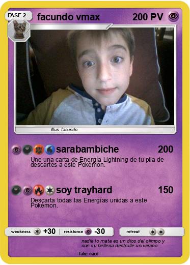 Pokemon facundo vmax