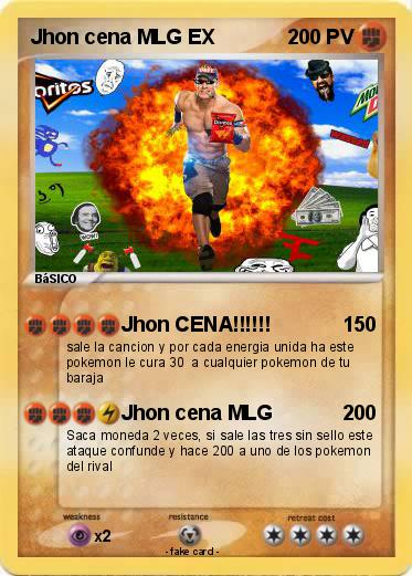 Pokemon Jhon cena MLG EX