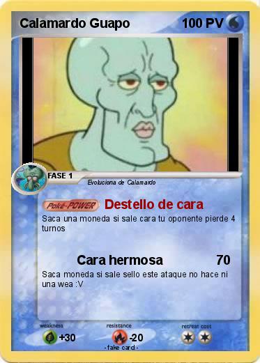 Pokemon Calamardo Guapo