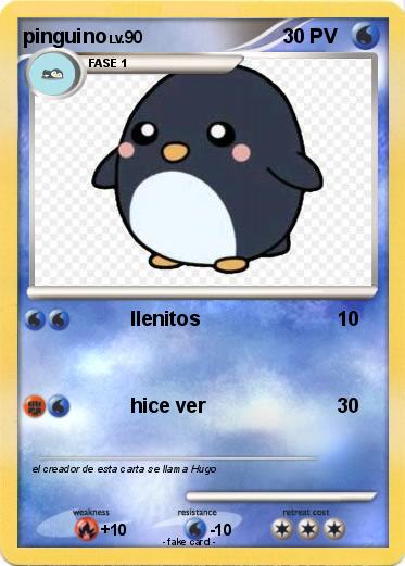 Pokemon pinguino