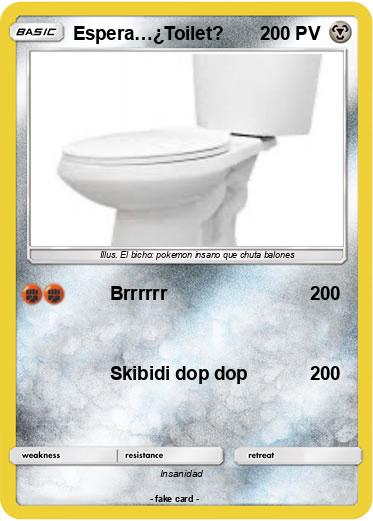 Pokemon Espera…¿Toilet?